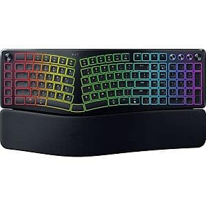Razer Pro Type Ergo Wireless Split Ergonomic RGB Keyboard $150 + Free S&H