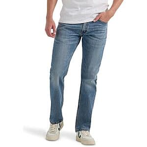 Lee Men's Legendary Slim Straight Jeans (Cardwell) $13.55