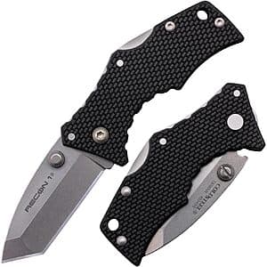 Prime Members: Cold Steel Micro Recon 1 Tanto Point 2" Blade Folding Knife $18 + Free S&H