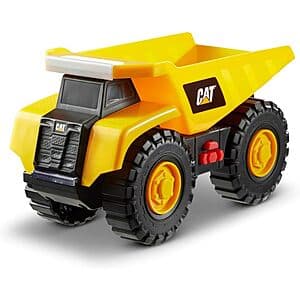 10" Cat Construction Tough Machines Dump Truck Toy w/ Lights & Sounds $6.95