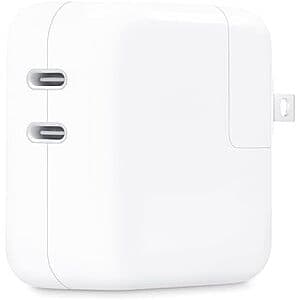 Apple 35W Dual USB-C Port Power Adapter $29
