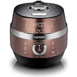 6-Cup CUCKOO High Pressure Rice Cooker (Copper) $270 + Free Shipping