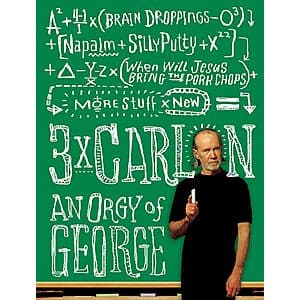 3x Carlin: Brain Droppings, Napalm and Silly Putty (eBook) by George Carlin $2