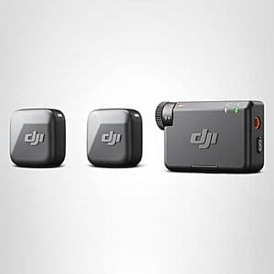 DJI Mic Mini Wireless Lavalier Microphone w/ 2x TX + 1x RX $59 + Free Shipping