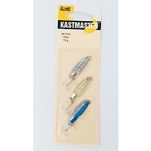 3-Pk Acme Tackle Kastmaster 1/8-Oz Fishing Lure Spoons $9