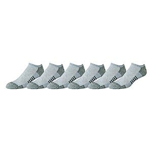 Select Accounts: 6-Pairs Amazon Essentials Men's No-Show Sports Socks (Size 8-12) $6.95 w/ Subscribe & Save