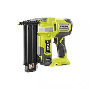 Ryobi ONE+ 18V 18-Gauge Cordless AirStrike Brad Nailer (Tool Only) $99 + Free S&H