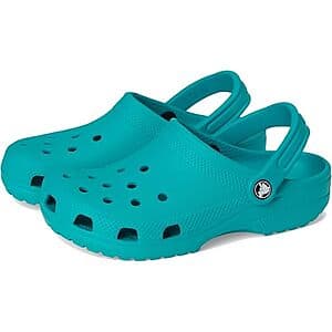 Prime Members: Crocs Kids' Classic Clog Shoes (Turbo Teal) $17.50 + Free S/H