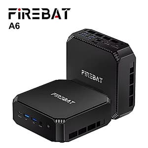 Firebat A6 Mini PC: Ryzen 7 7735HS, 16GB DDR5, 512GB SSD $245 + Free S&H