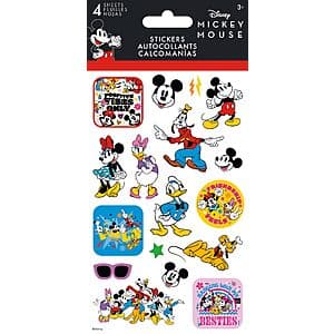 4-Sheet Mickey and Friends Positively Pop Stickers $2