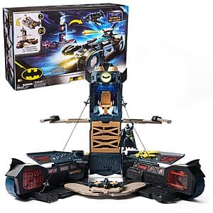 DC Comics Batman 2-in-1 Ultimate Transforming Electronic Batmobile Playset $18.25