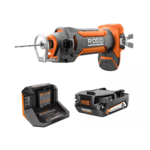 Ridgid 18V Drywall Cut-Out Tool Kit w/ 2Ah Battery & Charger $69 + Free Shipping