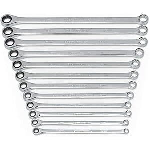 12-Pc GEARWRENCH Gearbox XL Ratcheting Wrench Set (Metric) $105.30 + Free S&H