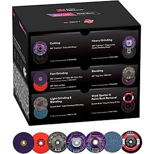 16-Piece 3M Grind Less Weld More Promo Kit $35