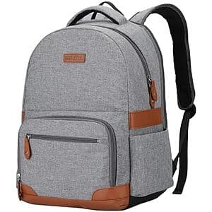 15.6"-17.3" 31L RealCool Laptop Backpack (Gray) $13.30