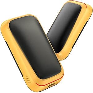 2-Pk Gaiatop Rechargeable Electric Hand Warmers (4 Colors) $6