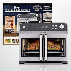20.3-Qt Ninja 10-in-1 French Door Premier Air Fry Oven $169 + Free S&H