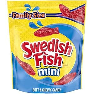 Select Accounts: 1.8-lb. Swedish Fish Mini Soft & Chewy Candy $3.85 w/ Subscribe & Save