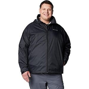 Columbia Men’s Glennaker Lake II Rain Jacket (Black) $27