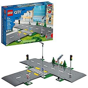 112-Piece LEGO City Road Plates Building Set (60304) $14.45