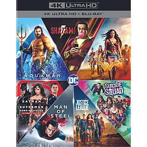 DC Comics 7-Film Collection (4K Ultra HD + Blu-ray) $65 + Free S&H