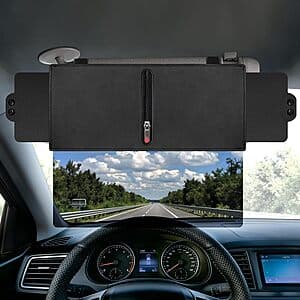 Prime Members: Veharvim UV400 Polarized Anti-Glare Car Sun Visor Extender $11 + Free S&H