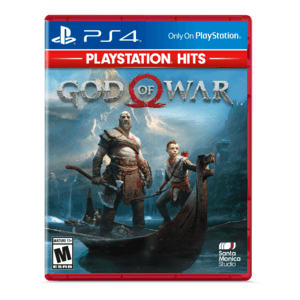 God of War PlayStation Hits Standard Edition game case for PlayStation 4.