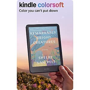16GB Amazon Kindle Colorsoft eReader (Black) $190 + Free Shipping