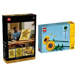 Costco Members: LEGO 2615-Pc Art Vincent Van Gogh Sunflowers + 191-Pc Sunflowers $150 + Free Shipping