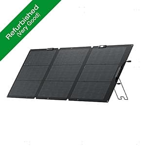 Very Good Refurb: 160W EcoFlow Portable Solar Panel for Power Station $109 + Free S&H
