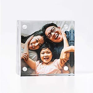 Walgreens Photo: 2"x2" Custom Acrylic Photo Block $2 + free store pickup