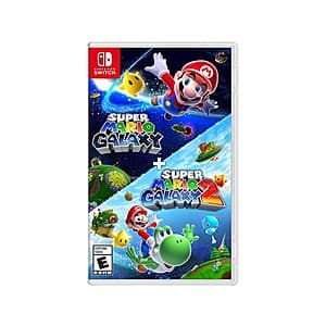 Super Mario Galaxy + Super Mario Galaxy 2 (Nintendo Switch) $47.20 + Free S/H for Prime Members