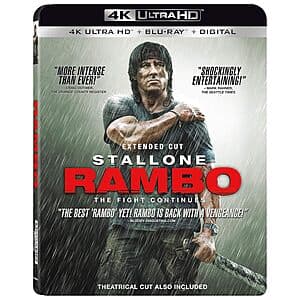 Select 4K UHD Blu-rays: Hacksaw Ridge, Split, Rambo: Get 3 for the Price of 2 & More Titles