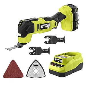 RYOBI ONE+ HP 18V Brushless Cordless Multi-Tool Kit w/ 4.0 Ah Battery & Charger $129 + Free S&H