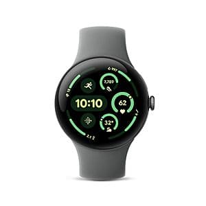 45mm Google Pixel Watch 3 Wi-Fi Aluminum Smartwatch (3 Colors) $200 + Free Shipping