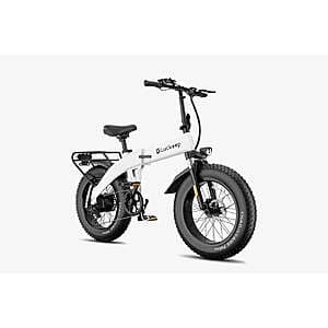 Luckeep X1 Lite 1500W Peak Foldable Electric Bike, up to 50 Miles Range (White) $466 + Free Shipping