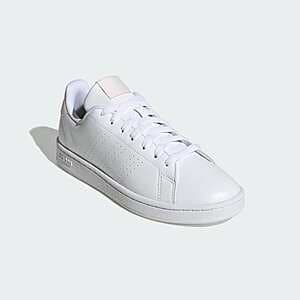 adidas Women's Advantage Shoes (Cloud White) $20 + Free Shipping