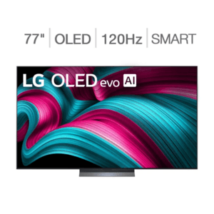 Costco Members: 77" LG Evo AI OLED77C5AUA OLED C5 4K Smart TV + 5-Year Warranty $1800 + Free Shipping