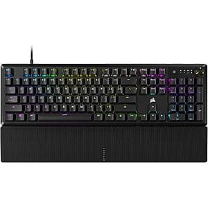 Corsair K70 Core RGB Mechanical Gaming Keyboard w/ Palm Rest $75 + Free S&H