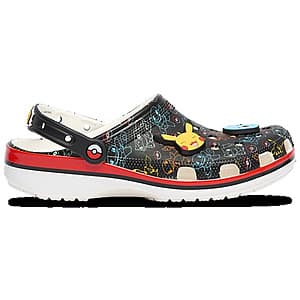 Crocs Pokémon Classic Clog: Kids' $17 or Men's $29.75 + Free Shipping
