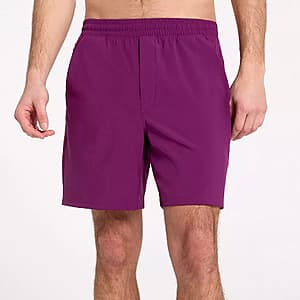 VRST Men's All-In Lined Shorts (7" Inseam, Black Cherry) $9 + Free Shipping