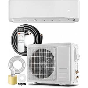 Garvee 9000 BTU 230v Mini Split Ductless AC/Heating System (17 SEER2, 450 sq ft.) $357.20 + Free S&H
