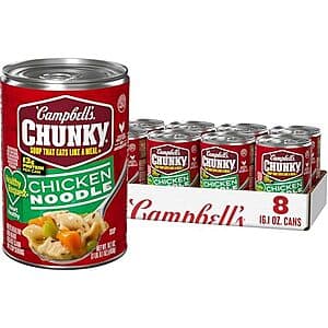 8-Pack 16.1-Oz Campbell's Chunky Healthy Request Soup (Chicken Noodle) $8.15 w/ Subscribe & Save