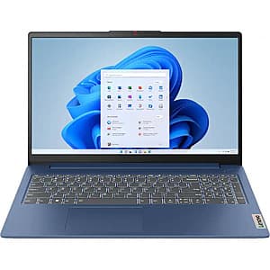 Lenovo IdeaPad Slim 3 Laptop: 15.6" FHD, AMD Ryzen 5 40, 8GB RAM, 256GB SSD $370 + Free S&H