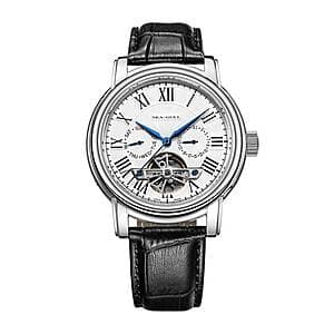 Seagull Men's Automatic Mechanical Watches: 42mm Open Heart Skeleton (White) $69.30 & More + Free S&H