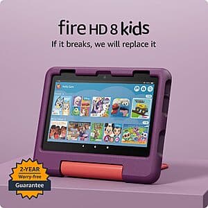32GB Amazon Fire HD 8" Kids Tablet (2024 Release) $65 + Free Shipping