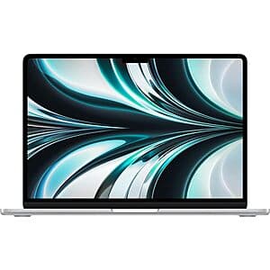 13.6" Apple MacBook Air: 2560x1664, M2 Chip, 16GB RAM, 256GB SSD (Silver) $799 + Free Shipping