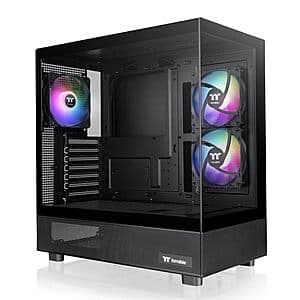 Thermaltake View 270 Plus TG ARGB Black Mid Tower E-ATX Case $70 + Free Shipping