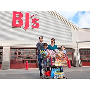 1-Year BJ's Membership + $20 reward after making a $60 purchase $20 (New Members Only)