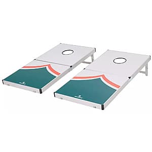 2' x 4' Rec League Foldable Aluminum Cornhole Set w/ 8 Bean Bags $23 + Free Shipping